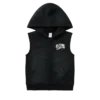 Ærmeløs hoodie med lynlås til børn
