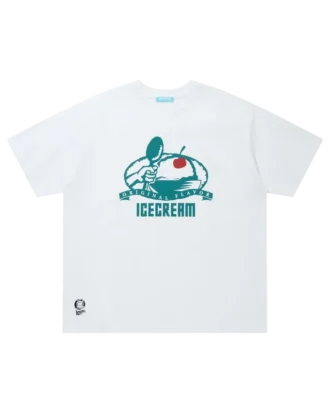 Bomulds-T-shirt i smagen