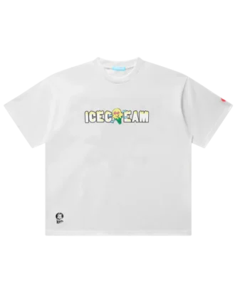 Bomuldst-shirt fra ICECREAM
