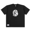Bomuldst-shirt med hjelm