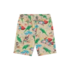 Børne-cargoshorts med fuglemotiv
