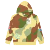 Børne-hoodie med Space Camo-print over hele kroppen Børne-hoodie med Space Camo-print over hele kroppen