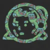 Børne-T-shirt med robot-print
