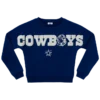 Børne-T-shirt med rund hals fra Dallas Cowboys