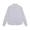 Burst camo halvprintet poplin-stribet skjorte Burst camo halvprintet poplin-stribet skjorte