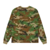 Camo-vaflet langærmet T-shirt