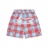 Checker Running Dog-badeshorts
