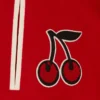 Cherry varsity-jakke til kvinder