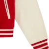 Cherry varsity-jakke til kvinder
