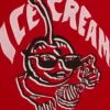 Cherry varsity-jakke til kvinder