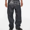 Daicock-printede baggy Jeans Daicock-printede baggy Jeans