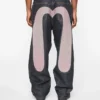 Daicock-printede baggy Jeans Daicock-printede baggy Jeans