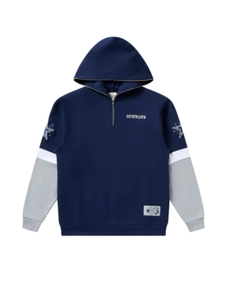 Dallas Cowboys-hoodie med lynlås