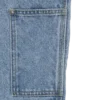 Denim-malershorts