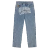 Denimbukser med falmet Arch Logo