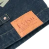 Denimjakke med mågeprint og broderi Denimjakke med mågeprint og broderi