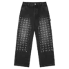 Diamonds & Dollars denim-tømrerbukser