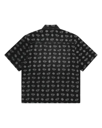 Diamonds & Dollars oversized denimskjorte