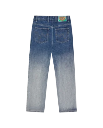 Fade out Running Dog double scoop denimbukser