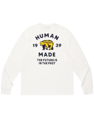 Grafisk langærmet T-shirt #2