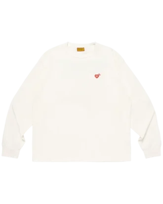 Grafisk langærmet T-shirt #4