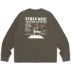 Grafisk langærmet T-shirt #4