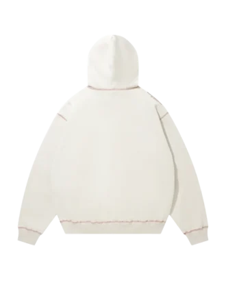 Hættetrøje med broderet logo