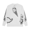 Halftone multi logo ls T-shirt Halftone multi logo ls T-shirt