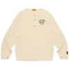 Henley-T-shirt med lange ærmer Henley-T-shirt med lange ærmer