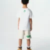 Kids gradient logo shorts