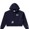Kort hoodie til kvinder med Dallas Cowboys-motiv