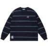 Langærmet T-shirt med bomuldskant