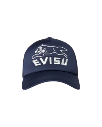 Logo med evisu-prægning. Hat