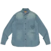 Militær chambray-skjorte Militær chambray-skjorte