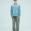 Militær chambray-skjorte Militær chambray-skjorte