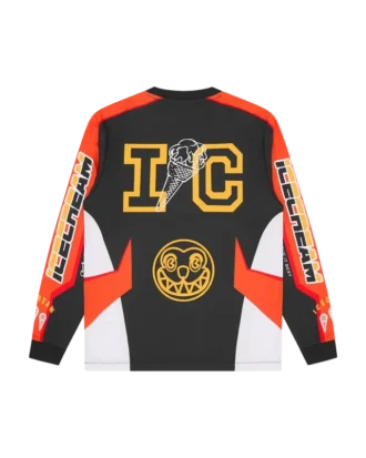 Motorcykel-T-shirt med lange ærmer