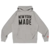 New York-fremstillet hoodie i kraftigt stof