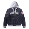 NY Yankees satin stadionjakke NY Yankees satin stadionjakke