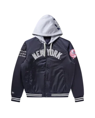 NY Yankees satin stadionjakke