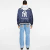 NY Yankees satin stadionjakke NY Yankees satin stadionjakke