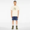 NY Yankees Space Camo Logo T-shirt