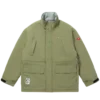 Nylonfrakke med broderet logo