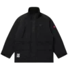 Nylonfrakke med broderet logo