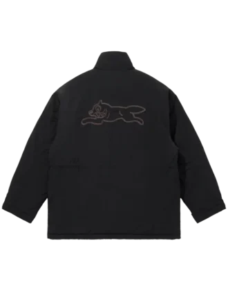 Nylonfrakke med broderet logo