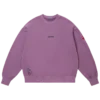 Overfarvet sweatshirt med Running Dog
