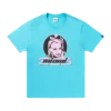 Pink badge-T-shirt