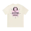 Pink badge-T-shirt