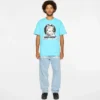 Pink badge-T-shirt