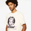 Pink badge-T-shirt