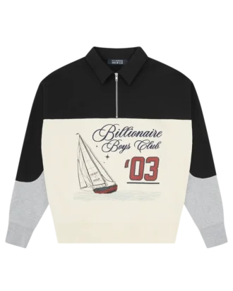 Regatta paneleret quarter zip